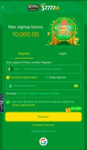 777SK Game Login 2