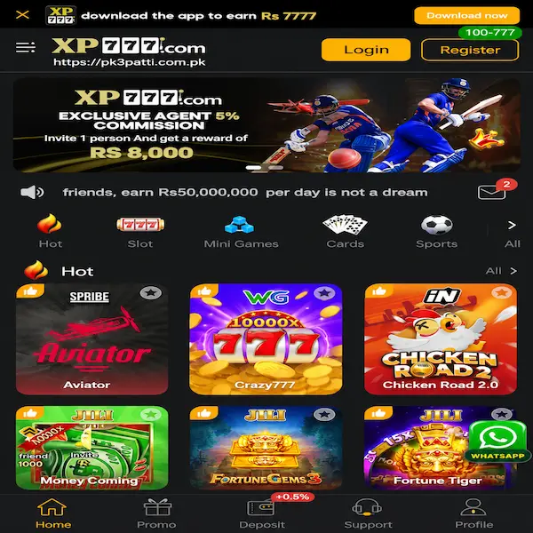 XP777 Game Apk Grand Features