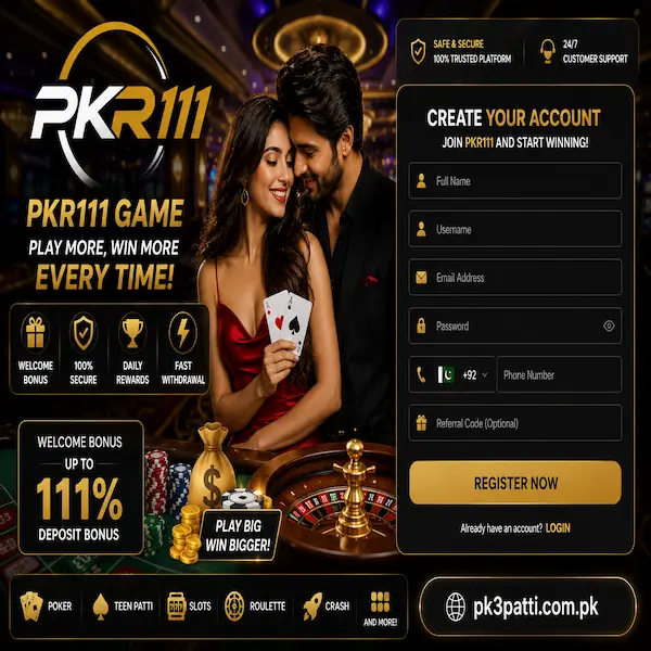 Register PKR111 Game apk  Latest Version