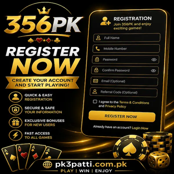 356pk Game Registration Steps